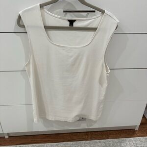 Ann Taylor Cream Tank Top